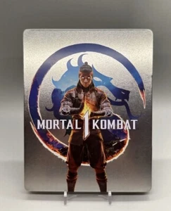 Mortal Kombat 1 Steelbook Only (No Game) PlayStation 5 / Xbox Series X SHIPS NOW - Picture 1 of 3