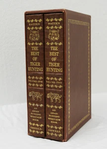 The Best of Tiger Hunting by John Batten (1986, 2 Vol Set, Signed, Limited Ed.) - Imagen 1 de 20