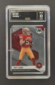 2021 Panini Mosaic - Rookies #303 Trey Lance (RC) GMA 10 - Picture 1 of 2