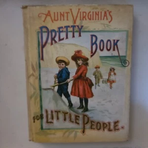 AUNT VIRGINIA'S PRETTY BOOK FOR LITTLE PEOPLE ~ Hardback ~ Argyle Press - Picture 1 of 7