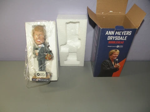 Ann Meyers Drysdale Phoenix Mercury Coach Bobble Head Doll NIB RARE Bobblehead Cover
