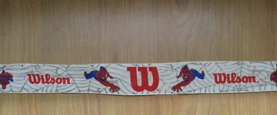Vintage Wilson Tennis Spiderman Headband Tie Marvel Comics Raquet Ball 30" - Image 1 of 4