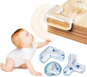 16 STCK. BABY WEICHES SILIKON TISCH ECKE MÖBEL SCHUTZ KANTE SICHERHEIT BEULE - Bild 1 von 13