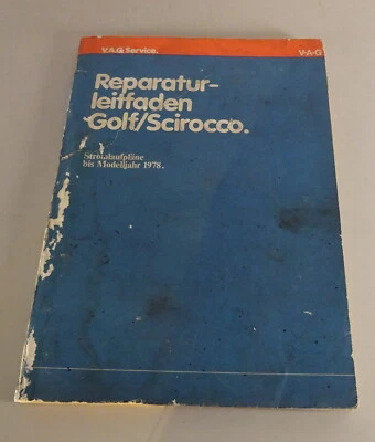 Manual de Taller VW Golf I / 1+ Scirocco Tipo 53b Eléctrico Diagramas Cableado - Imagen 1 de 4