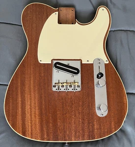 Telecaster Esquire Double Bound Mahagoni Fully Loaded Gitarrenkörper - Bild 1 von 9