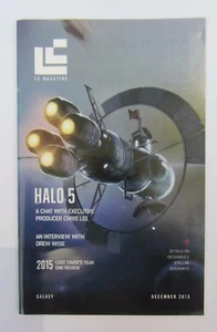 LC MAGAZINE/GIORNALE/RIVISTA Dicembre 2015 Halo 5 Drew Wise  LootCrate New - Bild 1 von 2