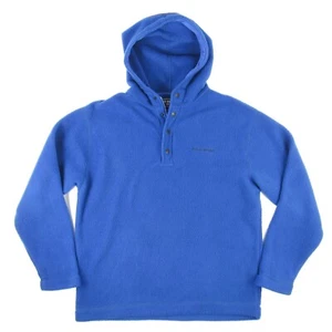 Vintage Polo Sport Ralph Lauren Herren M Hoch Hoch Hochflor Fleece Hoodie 1/2 Zip Snap - Bild 1 von 13