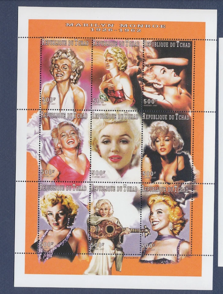 CHAD - MNH S/S - Marilyn Monroe - 1997 --b Foto 1 de 1