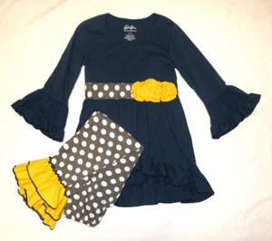 Ruffles By Tutu and Lulu Girl's set sz 7-8Y EUC - Picture 1 of 6