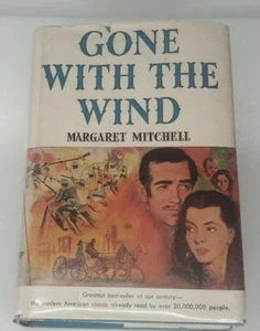 VINTAGE GONE WITH THE WIND BY MARGARET MITCHELL BOOK CLUB EDITION PRE-OWNED - Picture 1 of 12