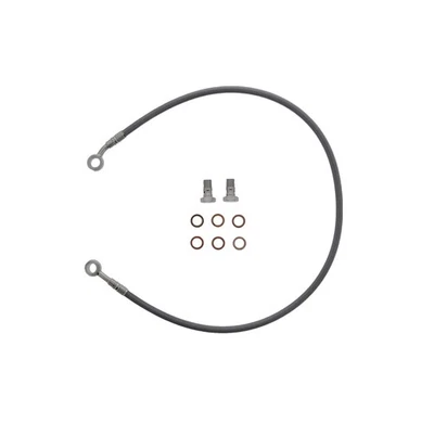 Тормозная магистраль из нержавеющей стали подходит для Yamaha YFZ450R YFZ 450 R 2009–2011 задняя 6 дюймов - Изображение 1 из 4