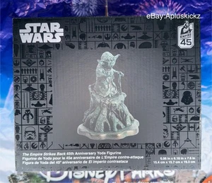 Disney Star Wars L'impero colpisce ancora 45° anniversario Yoda statuina bronzo LE! - Foto 1 di 3
