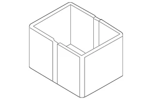 Genuine Nissan Battery Cover 24431-4BA0A - Picture 1 of 2