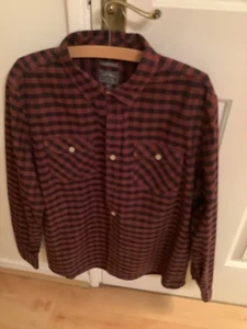 Fat Face Men's Long Sleeve Checked Shirt XL. Red Check - Picture 1 of 4