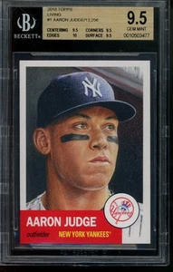 2018 Topps Living Set #1 Aaron Judge BGS 9.5 Gem Mint SP Card 10503477 - Picture 1 of 2