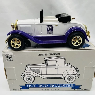 liberty classics diecast bank Model A Hot Rod Roadster University Northern Iowa - Image 1 of 4
