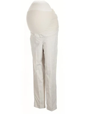 Pantalones de vestir plateados H&M Mama para mujer XS maternidad Foto 1 de 4