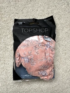 Topshop pink tights with doves size S/M brand new in packaging unique item BNWT - Picture 1 of 7