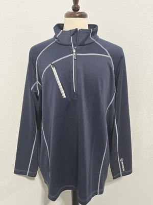 Pullover de golf Sunice Allendale 1/4 cremallera para hombre talla 3XL Foto 1 de 4
