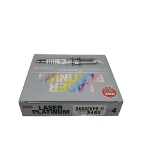 Bujías de doble punta NGK BKR6EKPB11 4 un. | Laser Platinum alto rendimiento OEM - Imagen 1 de 2