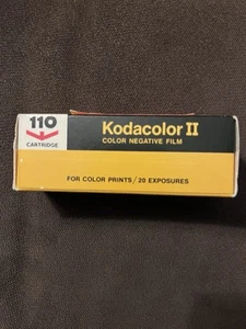 Kodacolor II C110-20 Farbnegativfilm versiegelt abgelaufen Vintage Kodak - Bild 1 von 6