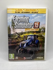 FARMING SIMULATOR 15 GOLD EDITION Pc DVD Rom - FAST DISPATCH - Picture 1 of 3