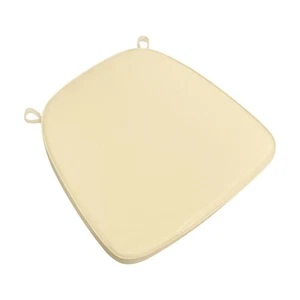 Ivory 2.0" Thick Vinyl Chiavari Chair Cushion by Chivari - Picture 1 of 7