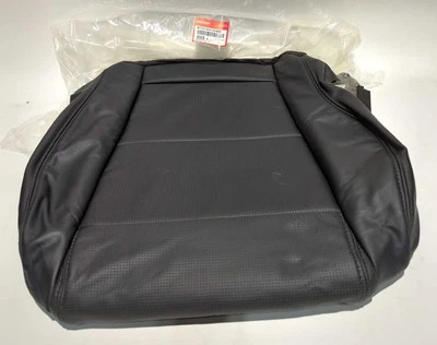 New OEM genuine Honda R Front Lower Leather Seat Cover 2004-2006 Acura MDX Black - Image 1 of 4
