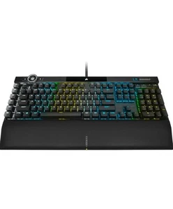 Corsair K100 RGB Mechanische Gaming Tastatur CHERRY MX Speed Schwarz CH912A014NA - Bild 1 von 7