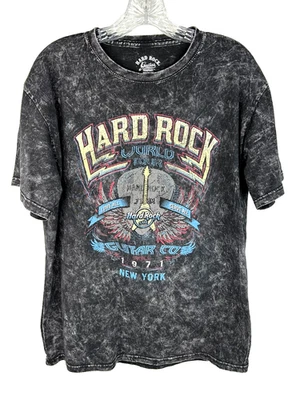 Hard Rock Guitar Co All Is One World Tour T-Shirt Medium - Image 1 of 4