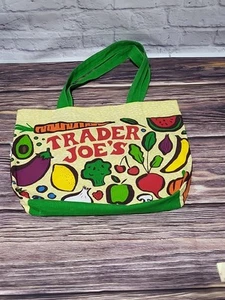 Bolso de Compras Trader Joe's Frutas y Verduras (100% Algodón) Hecho en EE. UU. Spot - Imagen 1 de 7