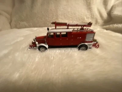 Matchbox Models of Yesteryear, 1938 Mercedes KS15 Fire Truck, YFE07 - Image 1 of 4