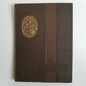 1945 The Excalibur Crown Point High School Indiana Yearbook R1 - Picture 1 of 6
