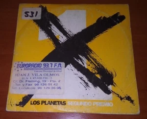LOS PLANETAS-SEGUNDO PREMIO CD,SINGLE SPAIN 1998 - Imagen 1 de 3