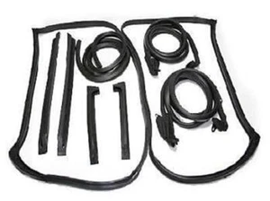 78-82 CHEVROLET CORVETTE WEATHERSTRIP Kit Door T Tops Hood 9 kit new - Picture 1 of 6