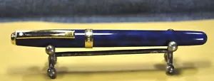 "Penna stilografica ""Sheaffer'S"" laccata BLU MARMO> made in US c.1961" - Foto 1 di 18