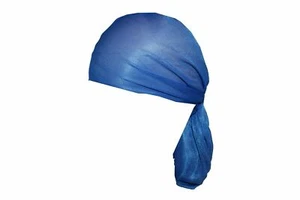 DURAG DU-RAG BANDANA Kopftuch PIRATENTUCH HUT BIKER TUCH KOPFTUCH KÖNIGSBLAU - Bild 1 von 1