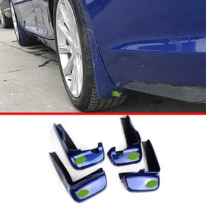 Glossy Blue Front Rear Left Right Mud Flap Splash Guard For Cadillac CT4 20-2022 - Picture 1 of 6