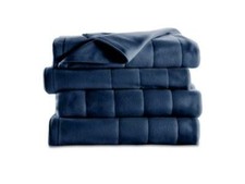 Sunbeam BSF9GFS-R595-13A00 Quilted Fleece Heated Blanket  - Blue