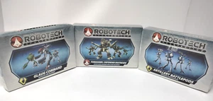 Palladium Books Robotech RPG Tactics Set of 3 Kits Battle Pods, Tomahawk, Glaug - Picture 1 of 7