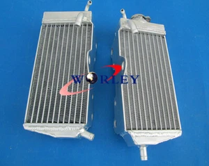 Left + Right Aluminum Radiateur Pour Honda CR125R CR125 CR 125 R 1987 1988 - Photo 1/4