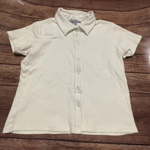 Damen Poloshirt Carroll Schilf weiß Button Down XL SIEHE MASSE - Bild 1 von 3