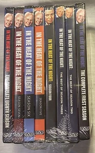 In the Heat of the Night DVD Set Seasons 1-8 Season 2 & 3 Are Best Of Complete - Picture 1 of 6