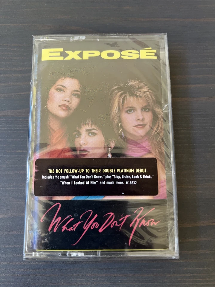 1989 - Exposé - What You Don't Know (Cassette Arista). Brand new!! Never Opened - Image 1 of 3