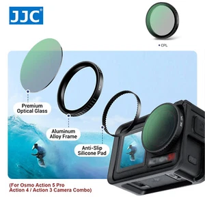 CPL Polarizer Filter HD for DJI Osmo Action 5 Pro Action 4 Action 3 Camera Combo - Picture 1 of 12