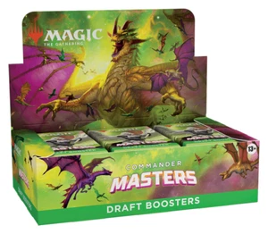Commander Masters | Draft Booster Box ENG - MTG Magic the Gathering - OVP SEALED - Imagen 1 de 6
