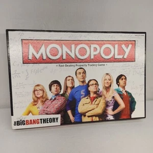JUEGO DE MESA DE MONOPOLIO THE BIG BANG THEORY, CAJA ABIERTA, TARJETAS SELLADAS COMPLETAS EN EFECTIVO - Imagen 1 de 16