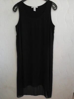 Vestido Kenneth Cole para mujer sin mangas sin mangas, cambio de 2 capas negro talla UK 12/USA 8 Foto 1 de 4