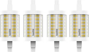 R7S LED Bulb 78MM 15W Dimmable Warm White 3000K T3 Halogen Replacement 4-Pack - Picture 1 of 6