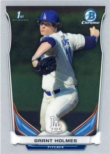(53) 2014 Bowman Draft GRANT HOLMES Rookie LOT ALL CHROME Dodgers CDP18 - Picture 1 of 1